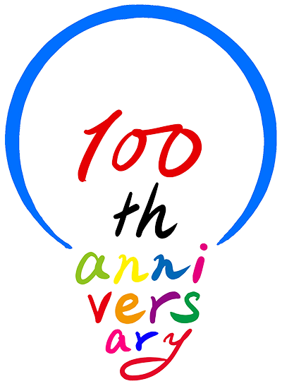 100th logo