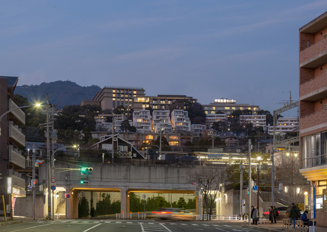 図4　南面夕景