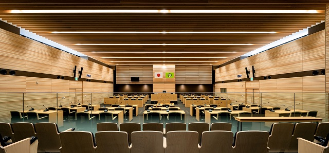 図１　5階議場