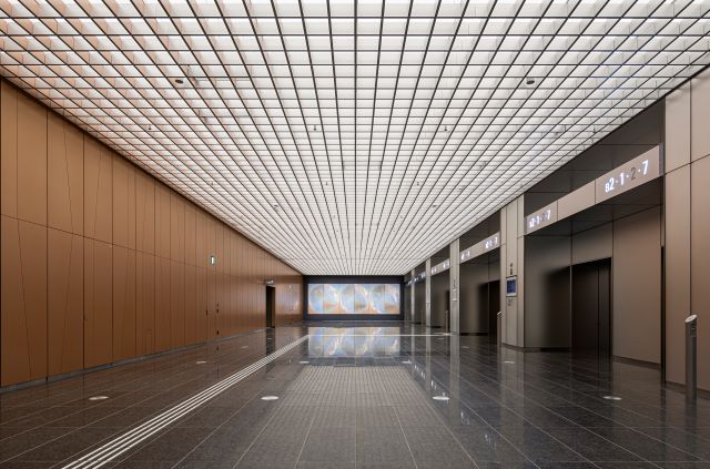 図４　シャトルエレベーターホール