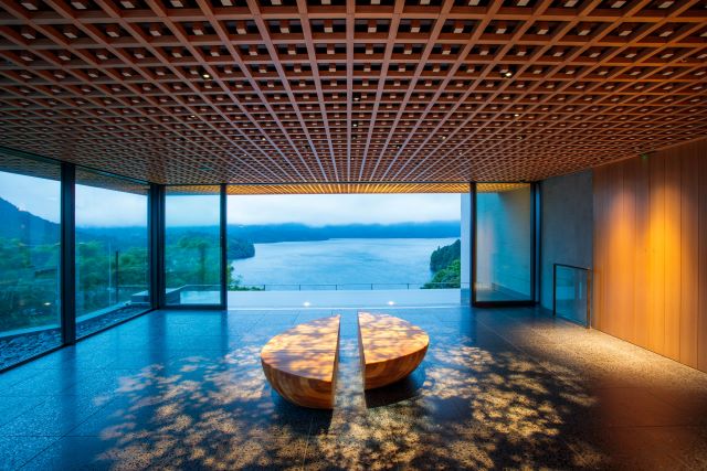 図３　アライバルラウンジ