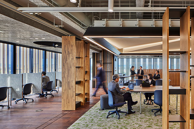 図３　本店棟執務室