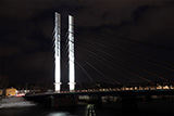 由利橋の照明