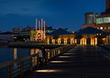 煉瓦倉庫周辺地区・夜間景観整備